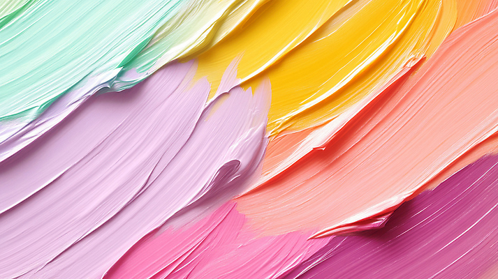 JPG 편집이미지 백그라운드 붓터치 사람없음 컬러풀 물감 질감 편집실사 AI포토 AI콘텐츠 컬러 미술도구 CG 파일형식