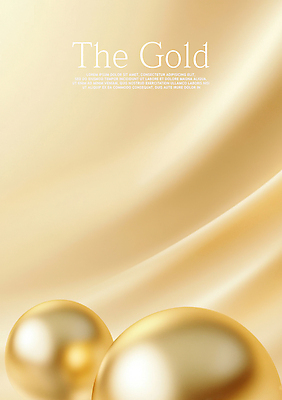 PSD 편집이미지 백그라운드 공 사람없음 금색 원형 천 질감 광택 이미지편집 도형 컬러 직물 파일형식