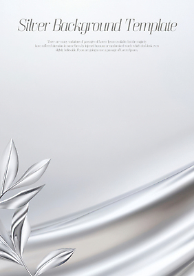 PSD 편집이미지 백그라운드 잎 곡선 사람없음 은색 질감 광택 이미지편집 식물 선 컬러 파일형식