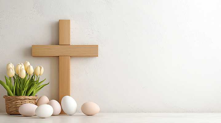 JPG 편집이미지 기독교 잎 사람없음 평화 천주교 튤립 부활절계란 꽃바구니 카피스페이스 편집실사 AI포토 AI콘텐츠 식물 꽃 종교 컨셉 부활절 바구니 계란 공백 CG 파일형식