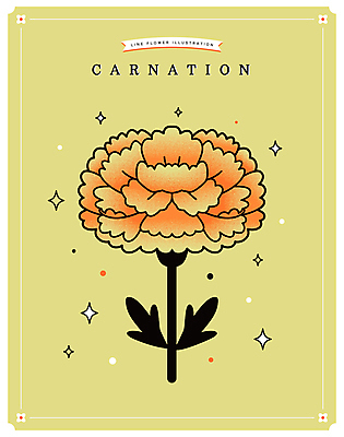 잎 일러스트 사람없음 연두색 반짝임 어버이날 스승의날 카네이션 감사 가정의달 국내일러스트 AI파일 식물 기념일 꽃 감정 모션 초록색 5월 파일형식 벡터