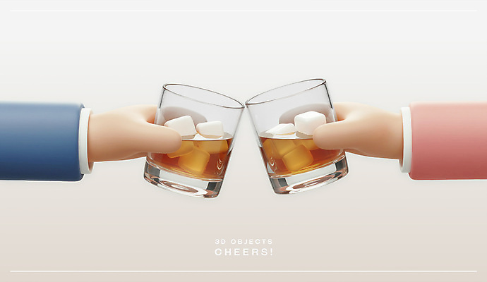 PSD 편집이미지 손 술잔 들기 신체부위 3D 오브젝트 건배 엘리먼트 위스키 편집3D 모션 잔 주류 사람 디지털합성 파일형식