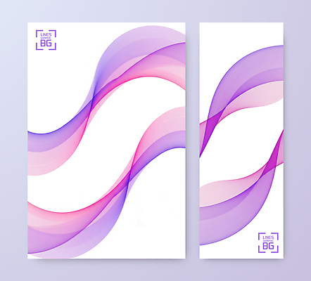 템플릿 배너템플릿 물결 곡선 추상 사람없음 그래픽 보라색 웨이브 겹침 그라데이션 배너세트 이미지템플릿 AI파일 배너 선 컬러 무늬 세트 파일형식 벡터