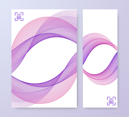 템플릿 배너템플릿 물결 곡선 추상 사람없음 그래픽 보라색 웨이브 겹침 그라데이션 배너세트 이미지템플릿 AI파일 배너 선 컬러 무늬 세트 파일형식 벡터
