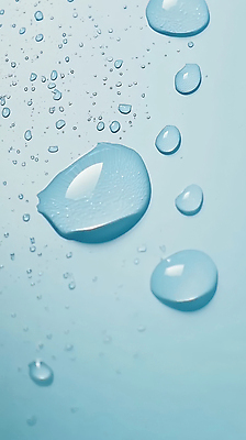 JPG 편집이미지 하늘색 사람없음 물 물방울 투명 편집실사 AI포토 AI콘텐츠 자연요소 파란색 CG 파일형식