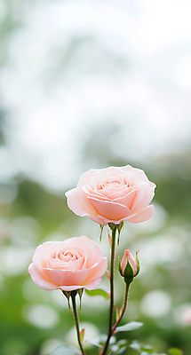 JPG 편집이미지 분홍색 잎 자연 사람없음 장미 꽃봉오리 보케 편집실사 AI포토 AI콘텐츠 식물 꽃 컬러 CG 생태계 파일형식