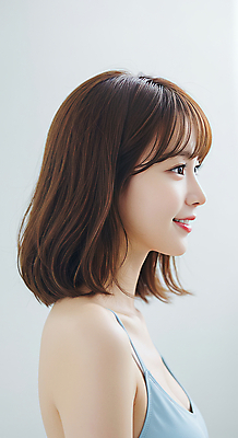 JPG 편집이미지 여자 수영복 한명 미소 상반신 성인 옆모습 의료성형뷰티 성인여자한명만 편집실사 AI인물포토 AI콘텐츠 1 옷 뷰포인트 표정 사람 CG 여자한명만 성인여자만 파일형식 AI포토