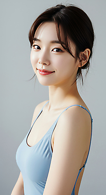 JPG 편집이미지 여자 수영복 한명 미소 상반신 성인 의료성형뷰티 성인여자한명만 편집실사 AI인물포토 AI콘텐츠 1 옷 표정 사람 CG 여자한명만 성인여자만 파일형식 AI포토