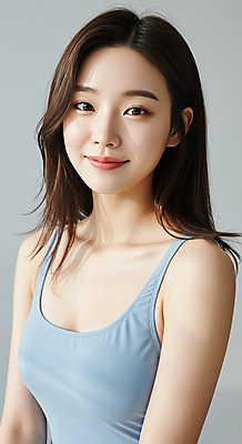 JPG 편집이미지 여자 수영복 한명 미소 상반신 성인 햇빛 의료성형뷰티 성인여자한명만 편집실사 AI인물포토 AI콘텐츠 1 옷 표정 사람 태양 CG 여자한명만 성인여자만 파일형식 AI포토