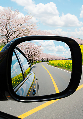 JPG 구름 편집이미지 도로 꽃밭 봄꽃 자동차 자연 하늘 사람없음 봄풍경 드라이브 벚나무 사이드미러 유채밭 편집실사 AI포토 AI콘텐츠 자연요소 나무 꽃 길 육상교통 밭 교통시설 풍경 봄 운전 벚꽃 CG 유채 생태계 파일형식