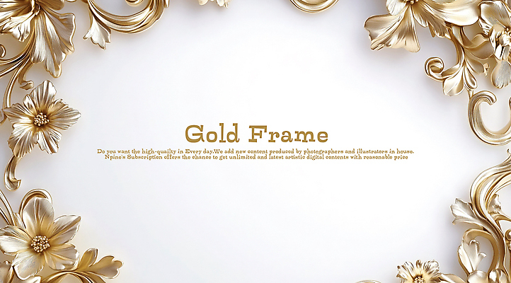 PSD 편집이미지 디자인 프레임 사람없음 황금 고급 카피스페이스 이미지편집 컨셉 공백 파일형식