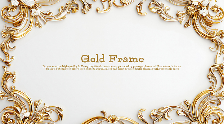 PSD 편집이미지 디자인 프레임 사람없음 황금 고급 카피스페이스 이미지편집 컨셉 공백 파일형식