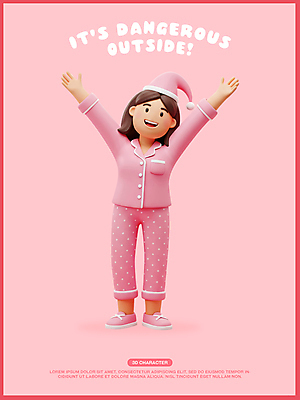 전신 PSD 편집이미지 캐릭터 모자 라이프스타일 여자 행복 분홍색 패턴 휴가 휴식 3D캐릭터 한명 웃음 성인 일상 3D 손들기 기쁨 잠옷 춤 잠 휴일 즐거움 힐링 성인여자한명만 편집3D 1 잡화 옷 감정 컬러 컨셉 무늬 모션 문화예술 표정 사람 라이프 생활 디지털합성 여자한명만 성인여자만 파일형식