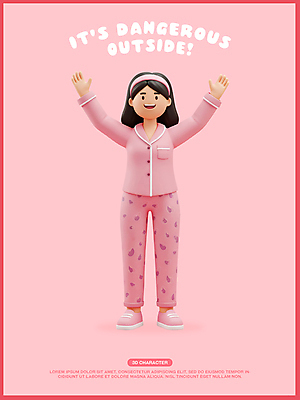 전신 PSD 편집이미지 캐릭터 라이프스타일 여자 행복 분홍색 패턴 휴가 휴식 3D캐릭터 한명 웃음 성인 일상 3D 손들기 기쁨 잠옷 춤 잠 휴일 즐거움 힐링 성인여자한명만 편집3D 1 옷 감정 컬러 컨셉 무늬 모션 문화예술 표정 사람 라이프 생활 디지털합성 여자한명만 성인여자만 파일형식