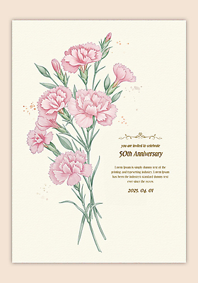 PSD 템플릿 분홍색 잎 카드템플릿 수채화 사람없음 어버이날 스승의날 카네이션 꽃봉오리 감사 가정의달 이미지템플릿 식물 기념일 꽃 감정 컬러 카드_감사 5월 파일형식