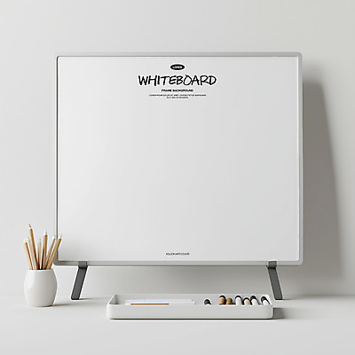 PSD 편집이미지 사람없음 연필 3D 흰색 오브젝트 연필꽂이 화이트보드 보드마카 카피스페이스 편집3D 컬러 문구용품 학용품 필기구 펜 공백 디지털합성 파일형식