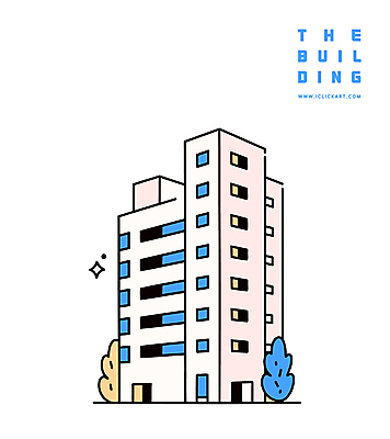 나무 일러스트 아파트 빌딩 사람없음 반짝임 국내일러스트 AI파일 식물 모션 주택 건물 파일형식 벡터