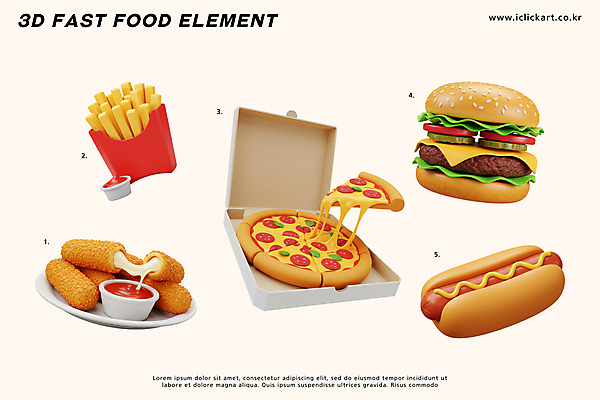 PSD 편집이미지 접시 치즈 사람없음 세트 3D 감자튀김 햄버거 소스 종이상자 핫도그 배달음식 소스그릇 엘리먼트 페퍼로니피자 치즈스틱 편집3D 그릇 식기 음식 유제품 감자 피자 패스트푸드 상자 과자 튀김 양념 배달 디지털합성 파일형식