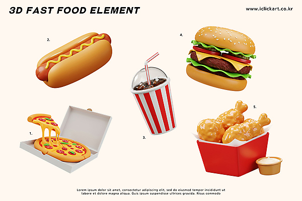 PSD 편집이미지 빨대 사람없음 세트 3D 프라이드치킨 햄버거 소스 종이상자 콜라 닭다리 핫도그 각얼음 배달음식 소스그릇 엘리먼트 테이크아웃컵 페퍼로니피자 편집3D 그릇 음식 피자 패스트푸드 컵 상자 얼음 치킨 양념 배달 디지털합성 탄산음료 파일형식