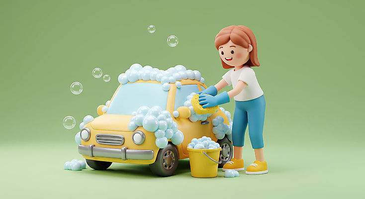 JPG 전신 편집이미지 여자 자동차 한명 미소 들기 성인 연두색 3D 청소 물거품 고무장갑 비누거품 스펀지 물양동이 성인여자한명만 손세차 편집3D AI컴퓨터그래픽 AI콘텐츠 1 육상교통 장갑 모션 표정 사람 초록색 거품 양동이 디지털합성 고무 세차 여자한명만 성인여자만 파일형식