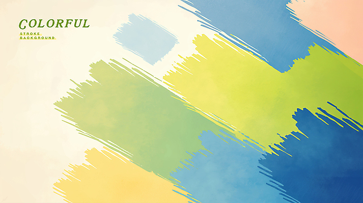 PSD 백그라운드 일러스트 붓터치 수채화 사람없음 컬러풀 겹침 국내일러스트 컬러 파일형식