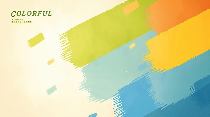 PSD 백그라운드 일러스트 붓터치 수채화 사람없음 컬러풀 겹침 국내일러스트 컬러 파일형식
