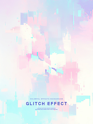 PSD 분홍색 백그라운드 일러스트 수채화 사람없음 파스텔 글리치 이펙트그래픽 국내일러스트 디자인 컬러 그래픽백그라운드 학용품 파일형식