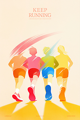 전신 PSD 여자 남자 일러스트 그림자 여러명 성인 뒷모습 운동복 컬러풀 달리기 속도 마라톤 러닝 성인만 쾌감 국내일러스트 옷 감정 뷰포인트 컬러 다수 모션 사람 경기 육상스포츠 파일형식