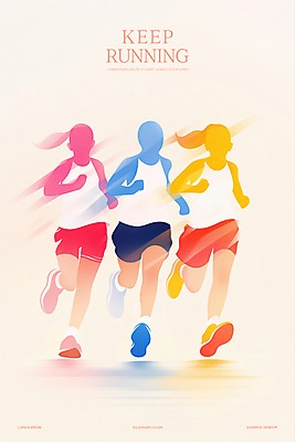 전신 PSD 여자 남자 일러스트 성인 세명 운동복 컬러풀 달리기 속도 마라톤 러닝 성인만 쾌감 국내일러스트 옷 감정 컬러 모션 사람 경기 육상스포츠 파일형식