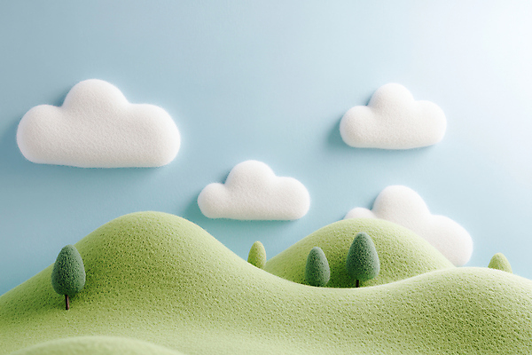 JPG 나무 구름 편집이미지 자연 하늘 사람없음 펠트 산맥 이미지편집 편집실사 AI컴퓨터그래픽 AI콘텐츠 자연요소 식물 산 CG 생태계 파일형식 천_직물