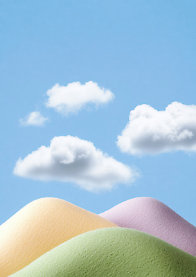 JPG 구름 편집이미지 자연 하늘 사람없음 펠트 산맥 이미지편집 편집실사 AI컴퓨터그래픽 AI콘텐츠 자연요소 산 CG 생태계 파일형식 천_직물