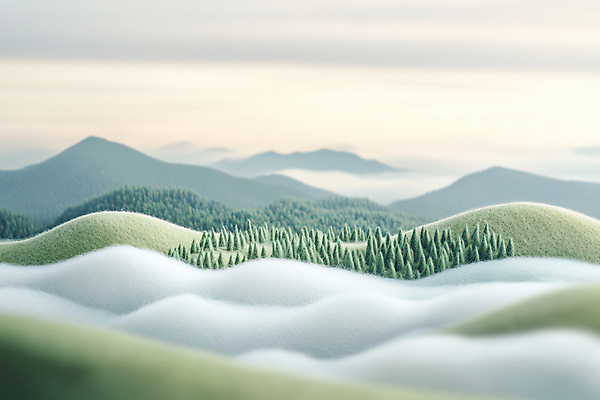 JPG 나무 구름 편집이미지 자연 하늘 사람없음 숲 펠트 산맥 이미지편집 편집실사 AI컴퓨터그래픽 AI콘텐츠 자연요소 식물 산 CG 생태계 파일형식 천_직물