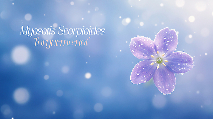 PSD 편집이미지 자연 사람없음 파란색 물방울 이슬 보케 꽃말 물망초 이미지편집 꽃 컬러 생태계 파일형식