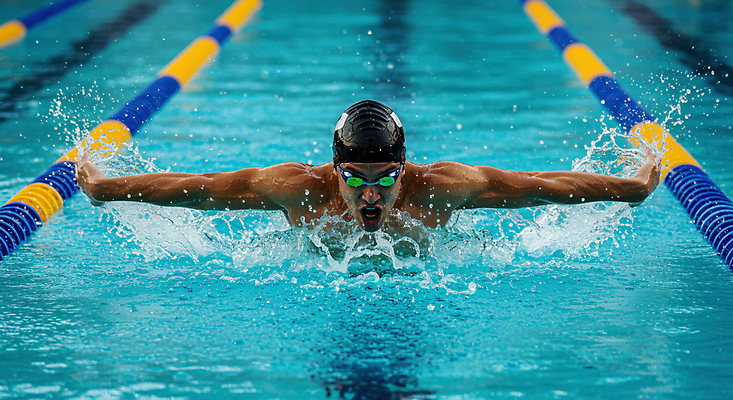 JPG 편집이미지 남자 수영복 물결 한명 성인 파란색 운동 수상스포츠 수면 물안경 역동적 튀는물 수영선수 수영모 레인 접영 의료성형뷰티 성인남자한명만 실내수영장 편집실사 AI인물포토 AI콘텐츠 1 옷 스포츠 컬러 컨셉 운동선수 수영장 실내 건강 사람 물 수영 CG 액체표현 수영용품 스플래쉬 남자한명만 성인남자만 파일형식 AI포토
