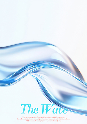 PSD 편집이미지 물결 하늘색 곡선 추상 사람없음 흐름 투명 웨이브 이미지편집 선 컨셉 무늬 파란색 파일형식
