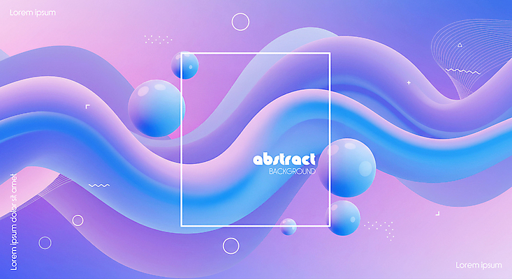 PSD 편집이미지 물결 백그라운드 곡선 추상 사람없음 3D 보라색 원형 웨이브 광택 이미지편집 편집3D 도형 선 컬러 무늬 디지털합성 파일형식