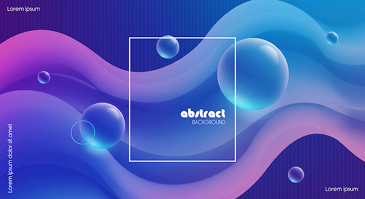 PSD 편집이미지 물결 백그라운드 곡선 추상 사람없음 파란색 3D 원형 웨이브 광택 이미지편집 편집3D 도형 선 컬러 무늬 디지털합성 파일형식