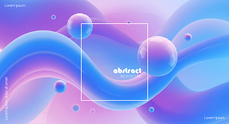 PSD 편집이미지 물결 백그라운드 곡선 추상 사람없음 파란색 3D 원형 웨이브 광택 그라데이션 이미지편집 편집3D 도형 선 컬러 무늬 디지털합성 파일형식