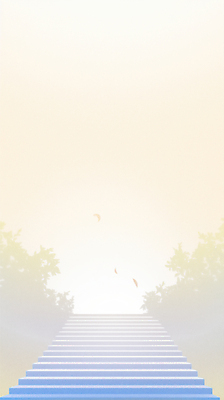 JPG 일러스트 사람없음 빛 계단 풀잎 감성 미니멀 국내일러스트 AI일러스트 AI콘텐츠 컨셉 잎 풀_식물 파일형식