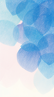 JPG 백그라운드 일러스트 나뭇잎 사람없음 파란색 겹침 파스텔 국내일러스트 AI일러스트 AI콘텐츠 컬러 잎 학용품 파일형식