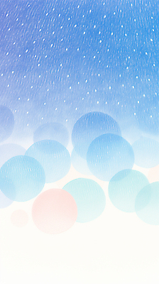 JPG 백그라운드 일러스트 사람없음 파란색 원형 겹침 파스텔 국내일러스트 AI일러스트 AI콘텐츠 도형 컬러 학용품 파일형식