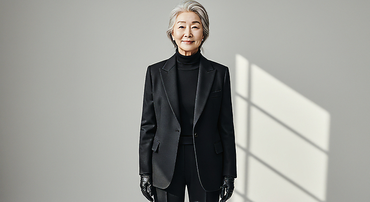 JPG 모델 편집이미지 여자 노년 그림자 한명 미소 햇빛 회색 자신감 가죽장갑 의료성형뷰티 노인여자한명만 편집실사 AI인물포토 AI콘텐츠 1 감정 컬러 장갑 표정 사람 성인 태양 CG 여자한명만 노인여자만 파일형식 AI포토