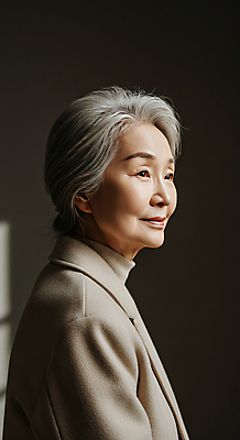 JPG 모델 편집이미지 여자 노년 한명 미소 상반신 갈색 자신감 의료성형뷰티 노인여자한명만 편집실사 AI인물포토 AI콘텐츠 1 감정 컬러 표정 사람 성인 CG 여자한명만 노인여자만 파일형식 AI포토