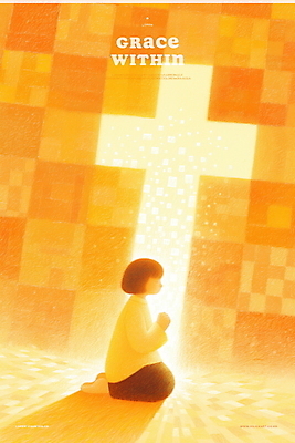 PSD 여자 기독교 어린이 십자가 일러스트 한명 소녀 빛 믿음 눈감음 주황색 고요 천주교 기도 무릎꿇기 신성 감성 손모으기 소녀한명만 국내일러스트 1 감정 종교 컬러 컨셉 모션 사람 손짓 여자한명만 소녀만 파일형식