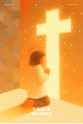 PSD 여자 기독교 어린이 십자가 일러스트 한명 소녀 빛 믿음 주황색 고요 천주교 기도 무릎꿇기 신성 감성 손모으기 소녀한명만 국내일러스트 1 감정 종교 컬러 컨셉 모션 사람 손짓 여자한명만 소녀만 파일형식