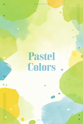 PSD 백그라운드 일러스트 추상 사람없음 연두색 부드러움 파스텔톤 카피스페이스 국내일러스트 컬러 무늬 초록색 공백 감각 파일형식