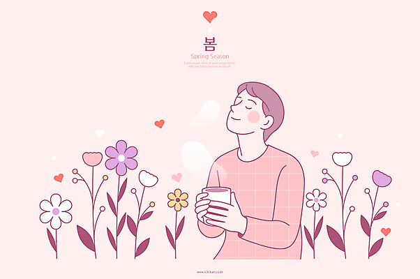 남자 꽃 감정 분홍색 라인일러스트 일러스트 한명 들기 성인 눈감음 봄풍경 커피잔 라인아트 힐링 향기 감성 카툰스타일 파스텔톤 성인남자한명만 국내일러스트 AI파일 식물 1 커피 선 컬러 컨셉 모션 잔 사람 풍경 봄 냄새 남자한명만 성인남자만 파일형식 벡터