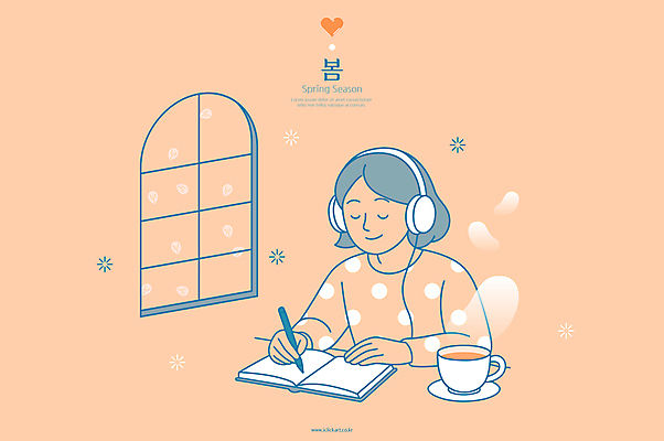 여자 라인일러스트 일러스트 창문 휴식 따뜻함 한명 성인 주황색 헤드셋 음악감상 기록 잡기 일기 찻잔 라인아트 성인여자한명만 심리치료 국내일러스트 AI파일 1 선 컬러 음향기기 컨셉 모션 잔 사람 치료 헤드폰 감상 심리 여자한명만 성인여자만 파일형식 벡터