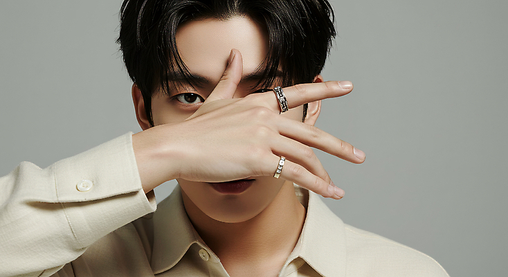 JPG 모델 편집이미지 패션 남자 포즈 셔츠 한명 손짓 상반신 20대 성인 뷰티 눈가림 자신감 심플 베이지색 카리스마 의료성형뷰티 성인남자한명만 세련 편집실사 AI인물포토 AI콘텐츠 1 감정 컬러 컨셉 상의 모션 사람 청년 가림 CG 남자한명만 성인남자만 파일형식 AI포토