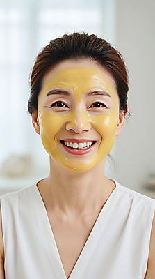 JPG 편집이미지 여자 40대 중년 한명 미소 상반신 뷰티 피부관리 스킨케어 의료성형뷰티 중년여자한명만 피부건강 편집실사 AI인물포토 AI콘텐츠 1 표정 건강 사람 성인 CG 여자한명만 중년여자만 파일형식 AI포토